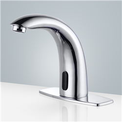 Delayed Automatic Shut-Off Sink Faucet